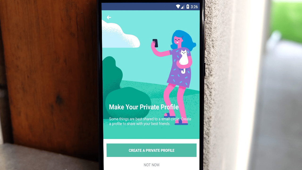 Perfil Privado facebook - novo perfil