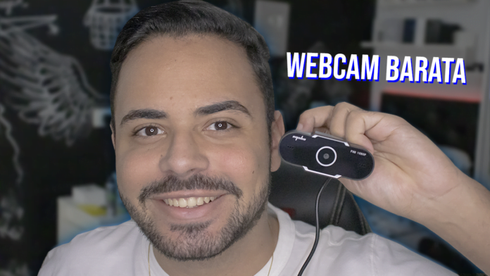 Webcam BARATA Eqoba - Full HD 1080P - MENOS de R$ 200 Reais